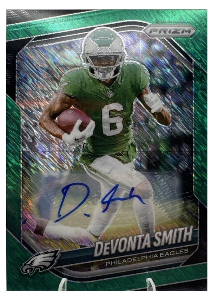 2025 Panini Prizm Base Set DeVonta Smith #70 card