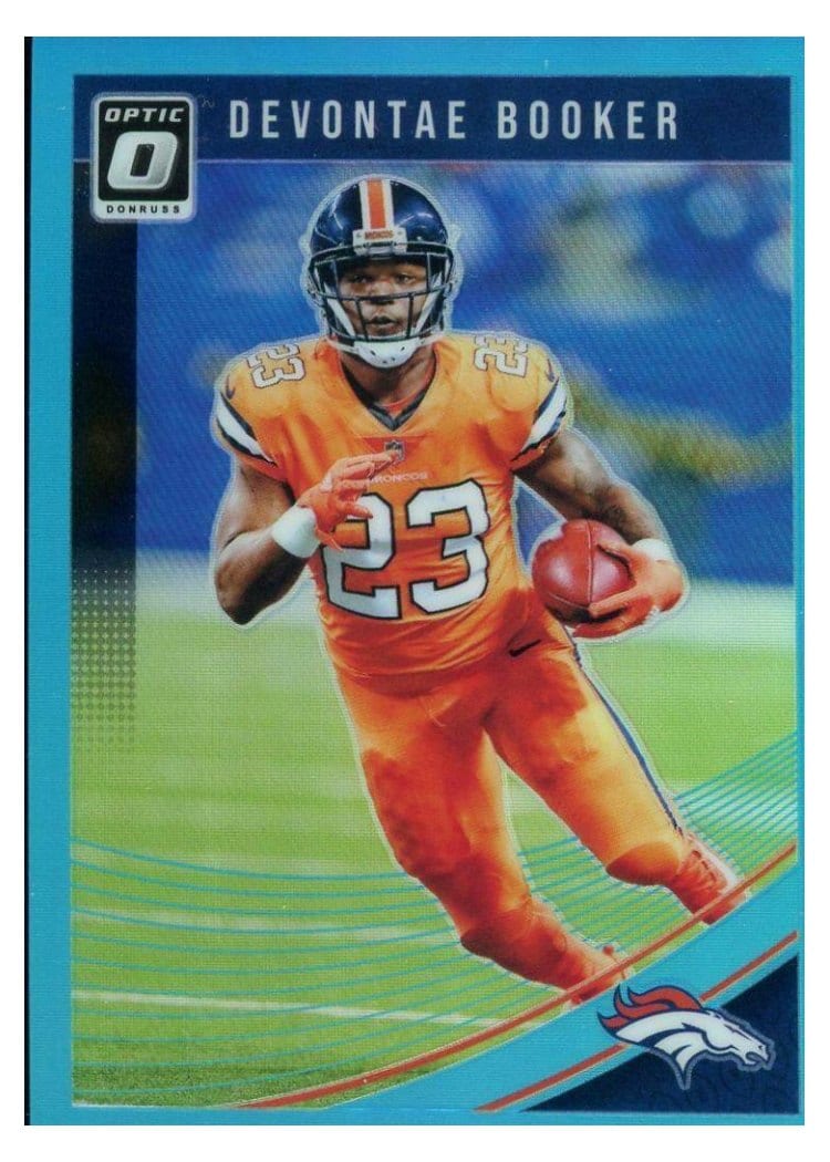 2018 Donruss Optic Base Set Devontae Booker #33 card