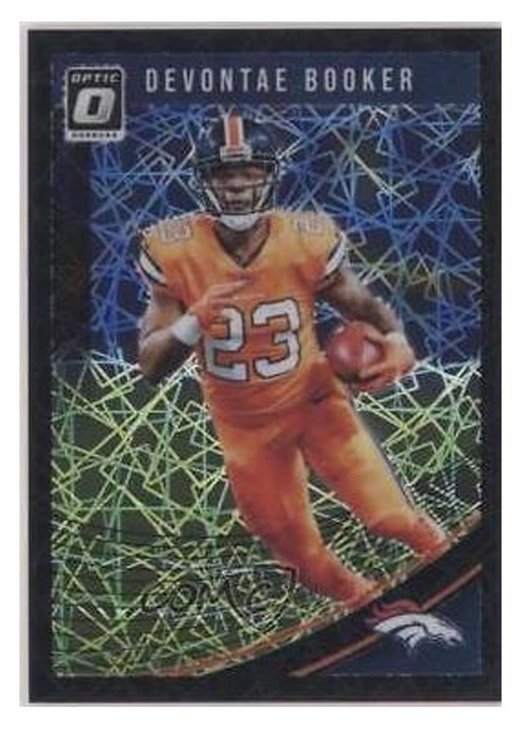 2018 Donruss Optic Base Set Devontae Booker #33 card