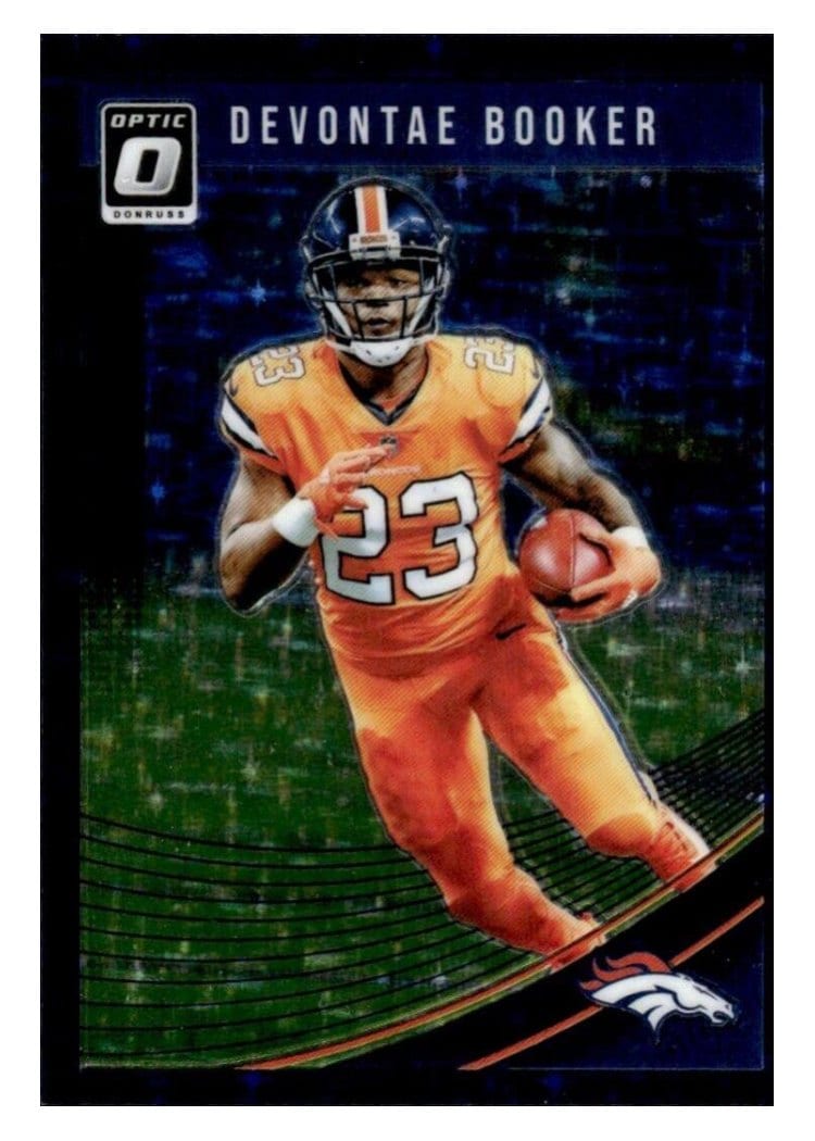 2018 Donruss Optic Base Set Devontae Booker #33 card