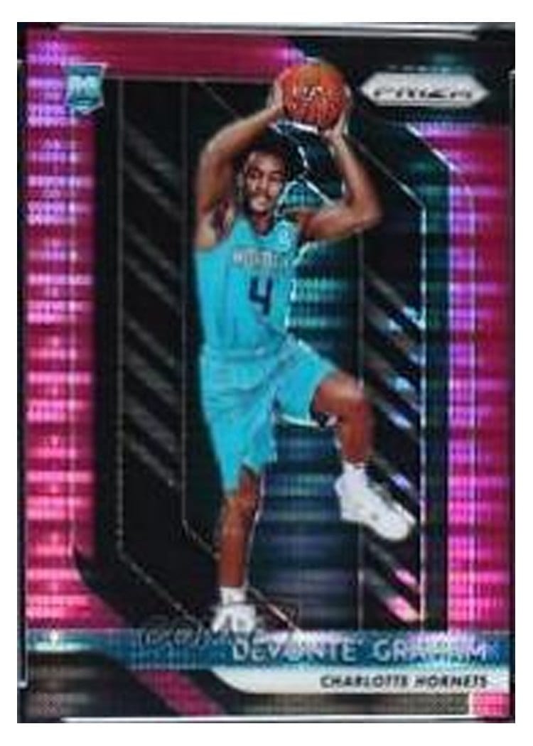 2018 Panini Prizm Devonte' Graham #288 card