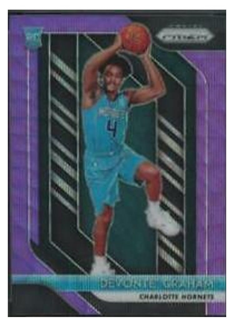 2018 Panini Prizm Devonte' Graham #288 card