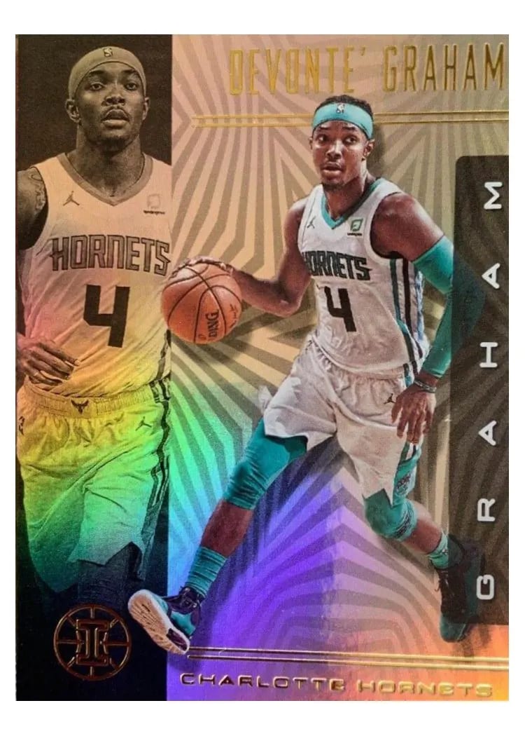 2019 Panini Illusions Devonte' Graham #4 card
