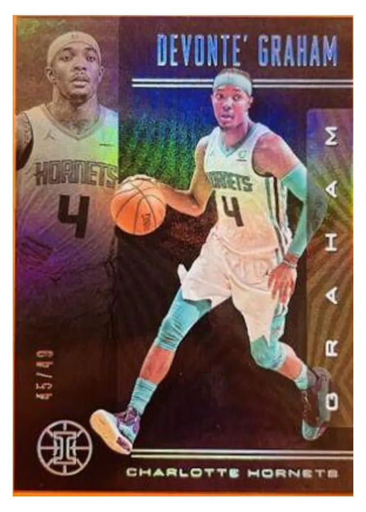 2019 Panini Illusions Devonte' Graham #4 card