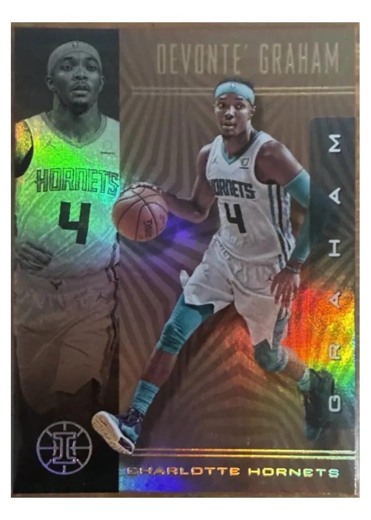 2019 Panini Illusions Devonte' Graham #4 card