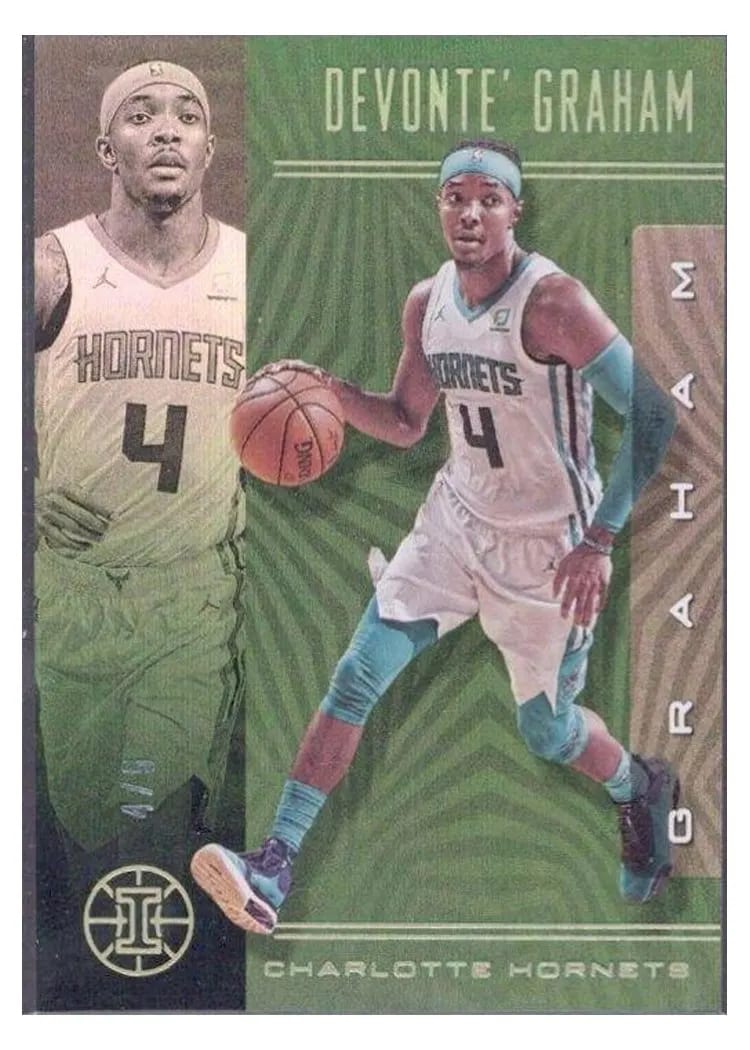 2019 Panini Illusions Devonte' Graham #4 card