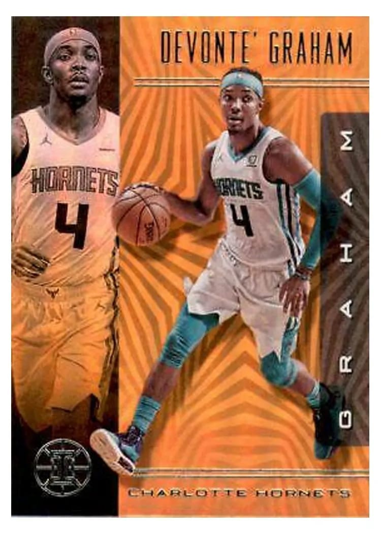 2019 Panini Illusions Devonte' Graham #4 card