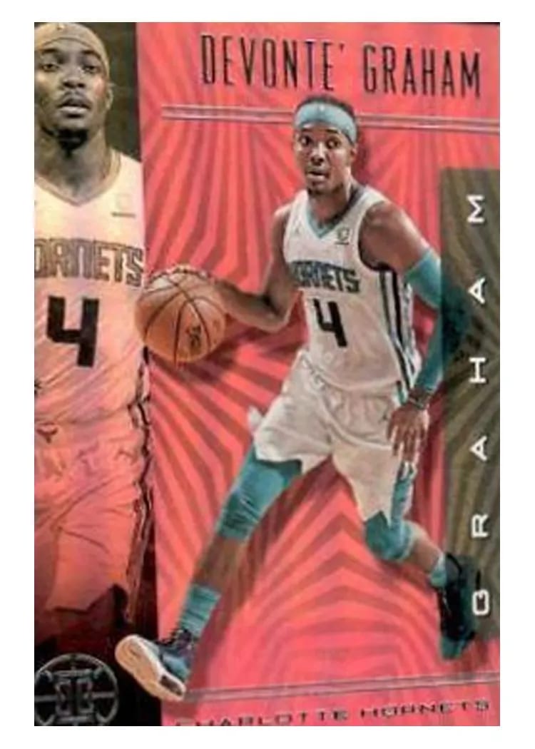 2019 Panini Illusions Devonte' Graham #4 card