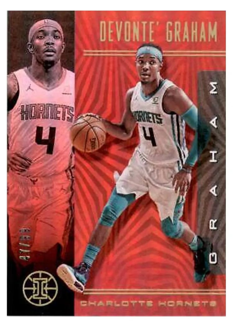 2019 Panini Illusions Devonte' Graham #4 card