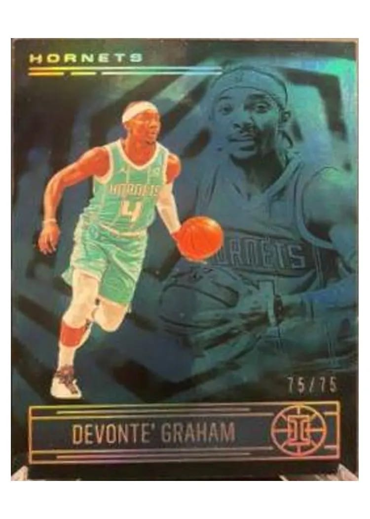 2019 Panini Illusions Devonte' Graham #4 card