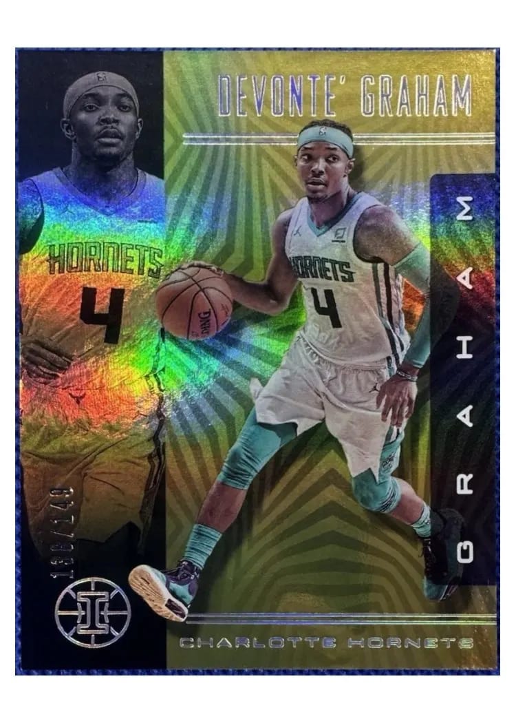 2019 Panini Illusions Devonte' Graham #4 card
