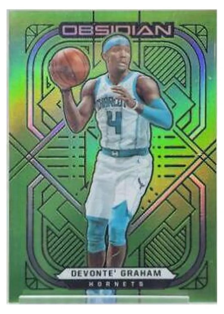 2020-21 Panini Obsidian Base Set Devonte' Graham #4 card