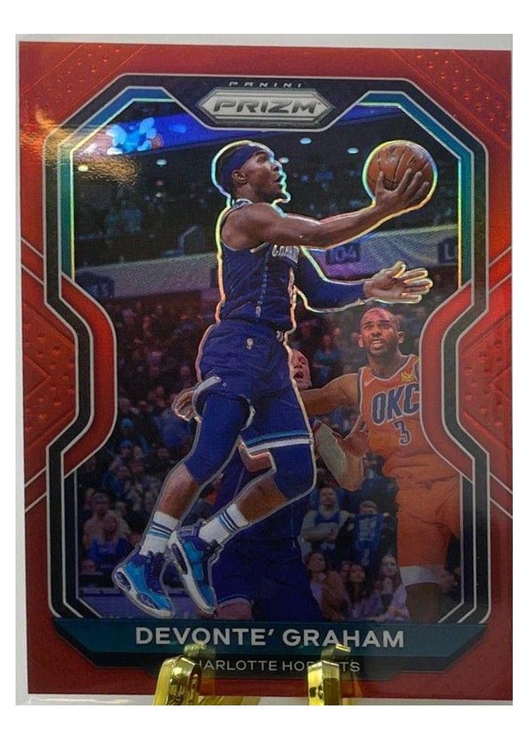 2020-21 Panini Prizm Base Set Devonte' Graham #73 card