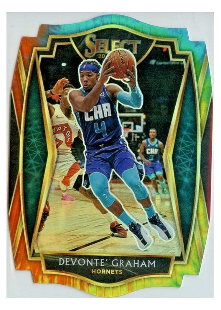 2020-21 Panini Select Base Set Devonte' Graham #102 card