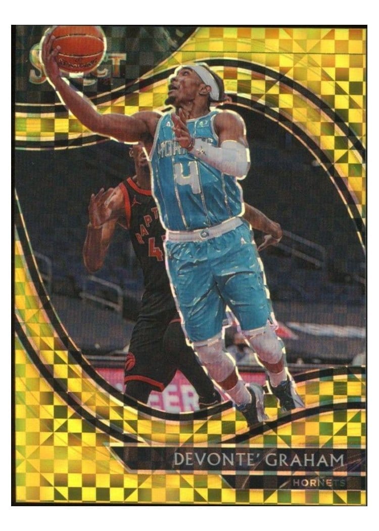 2020-21 Panini Select Base Set Devonte' Graham #241 card