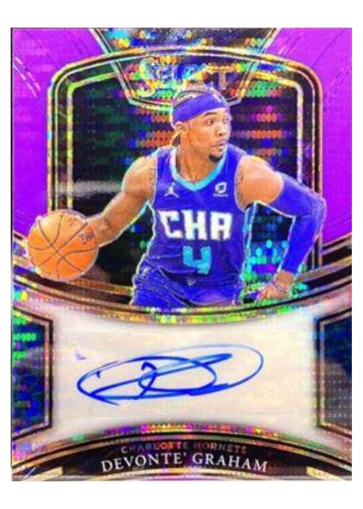 2020-21 Panini Select Base Set Devonte' Graham #241 card