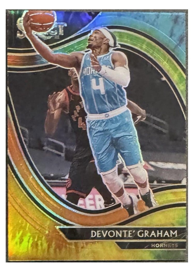 2020-21 Panini Select Base Set Devonte' Graham #241 card