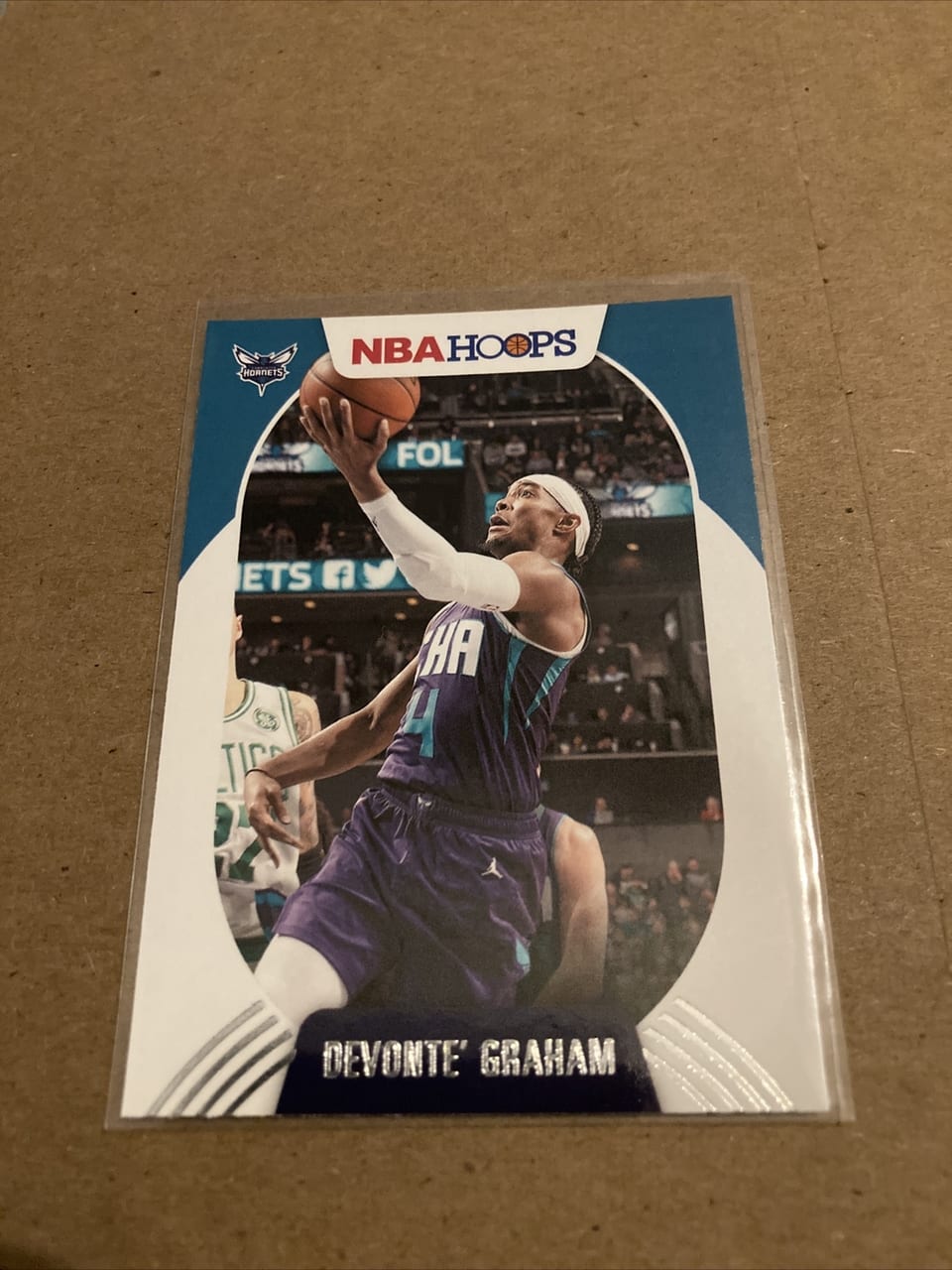 2020 Panini Hoops Devonte' Graham Blue #190 card
