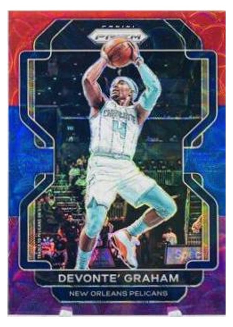 2021-22 Panini Prizm Base Set Devonte' Graham #184 card