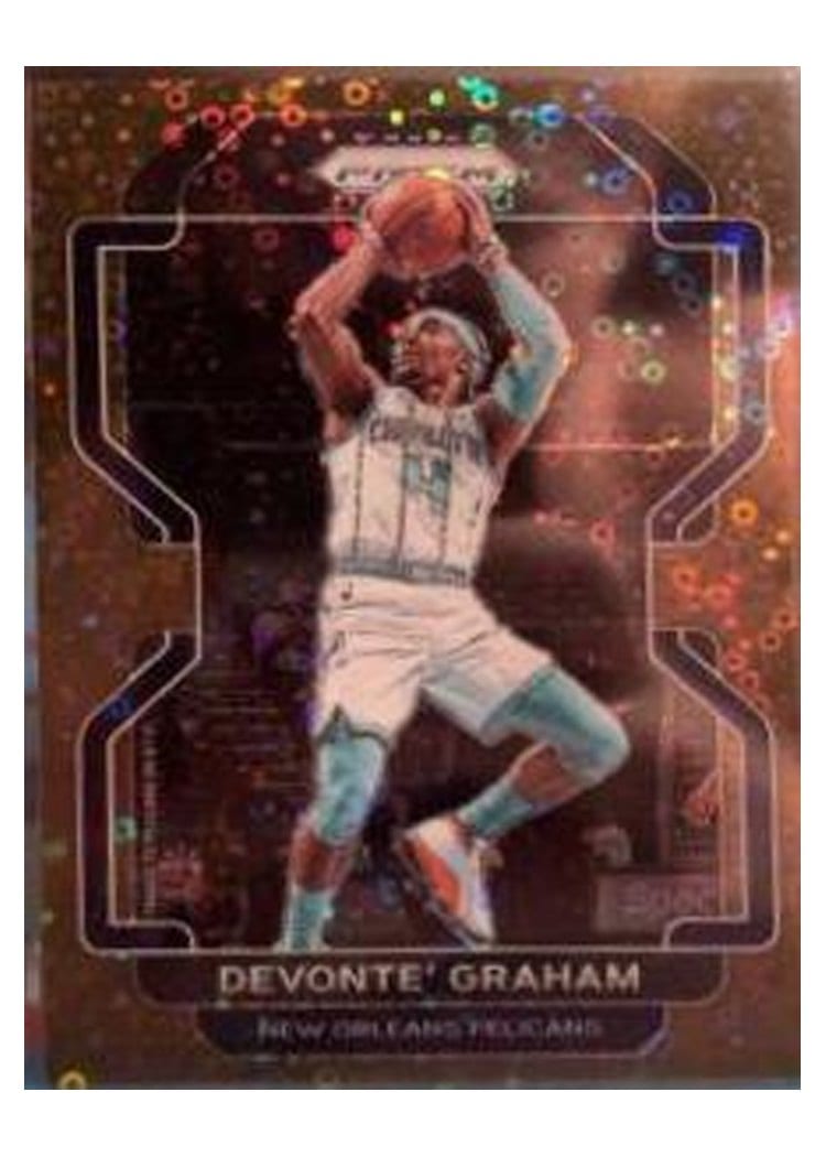 2021-22 Panini Prizm Base Set Devonte' Graham #184 card