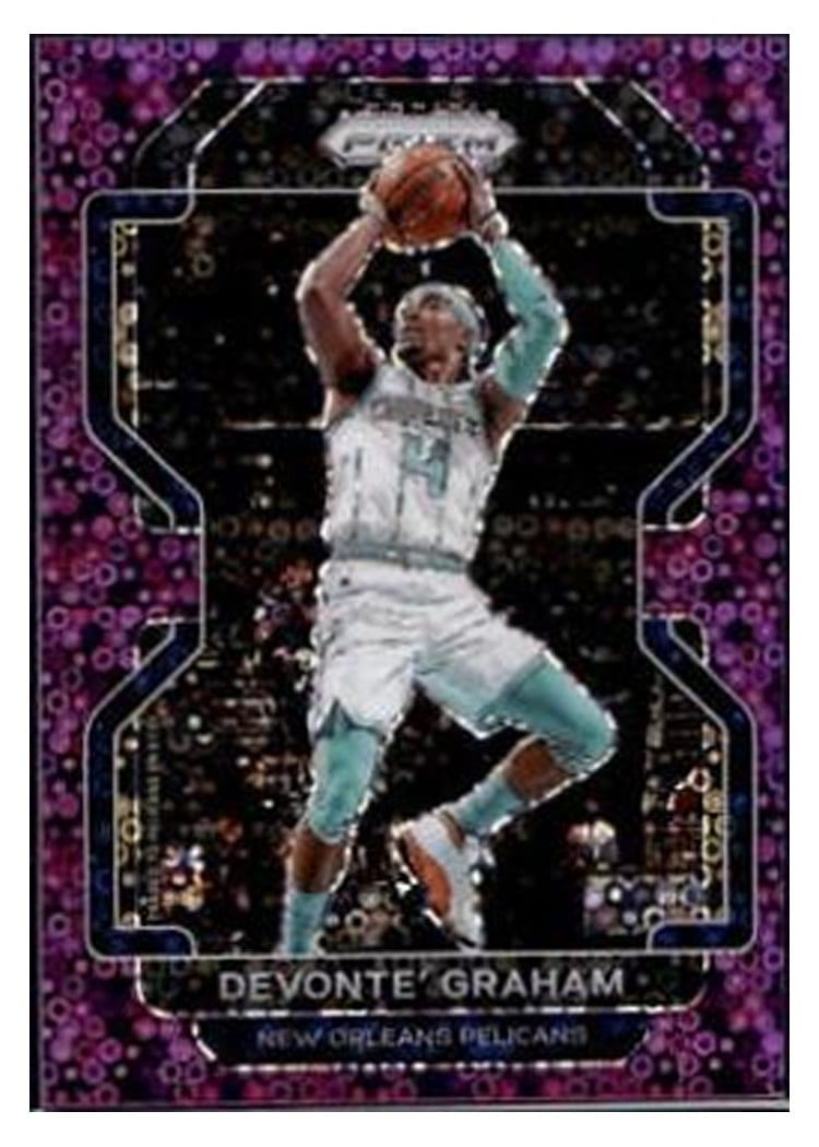 2021-22 Panini Prizm Base Set Devonte' Graham #184 card