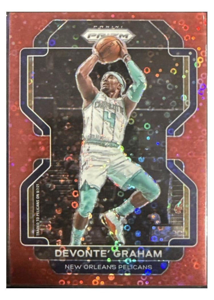 2021-22 Panini Prizm Base Set Devonte' Graham #184 card