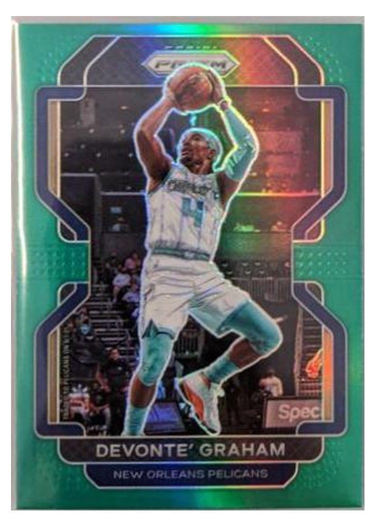 2021-22 Panini Prizm Base Set Devonte' Graham #184 card