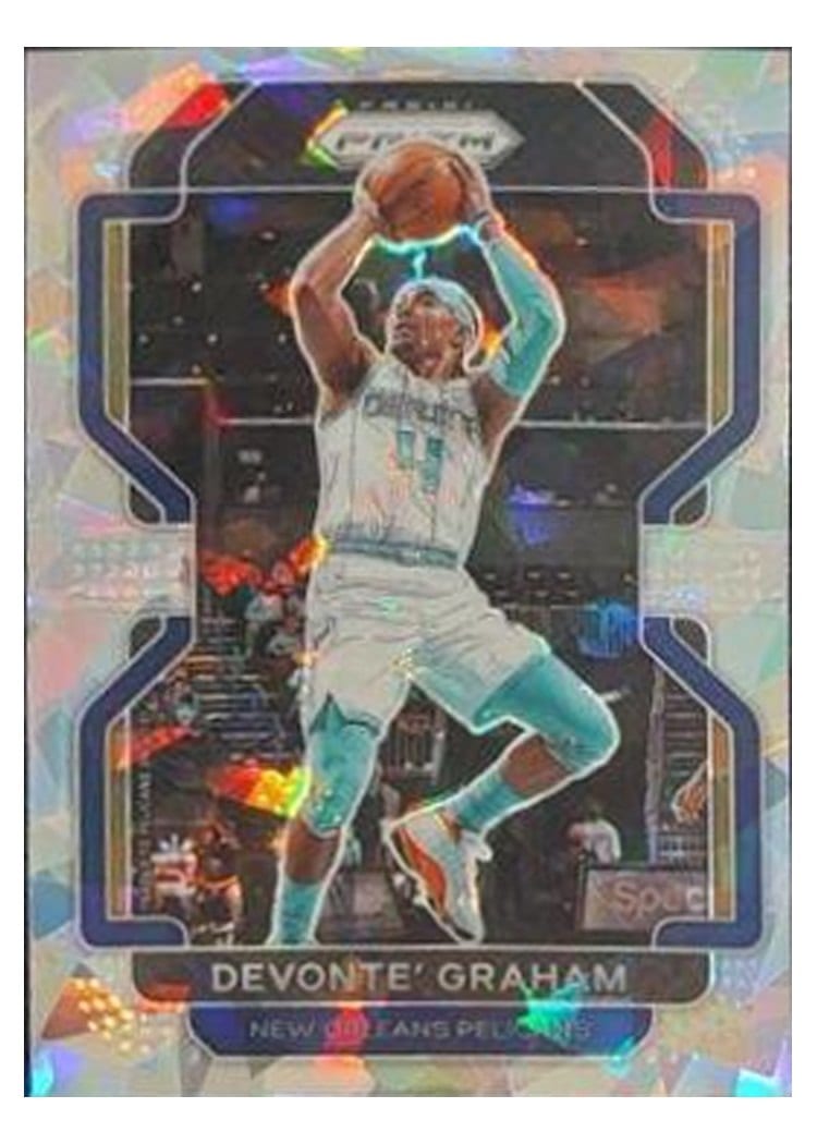 2021-22 Panini Prizm Base Set Devonte' Graham #184 card