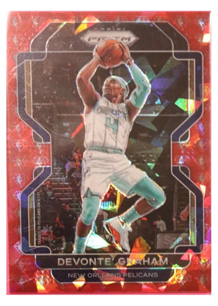 2021-22 Panini Prizm Base Set Devonte' Graham #184 card