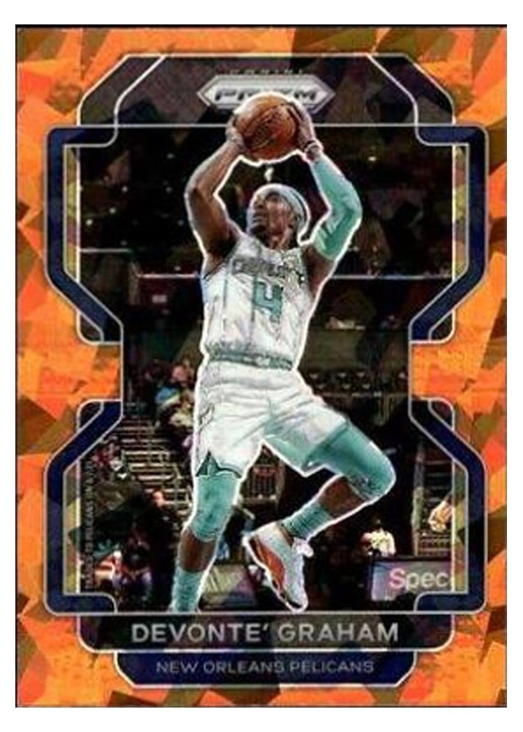 2021-22 Panini Prizm Base Set Devonte' Graham #184 card