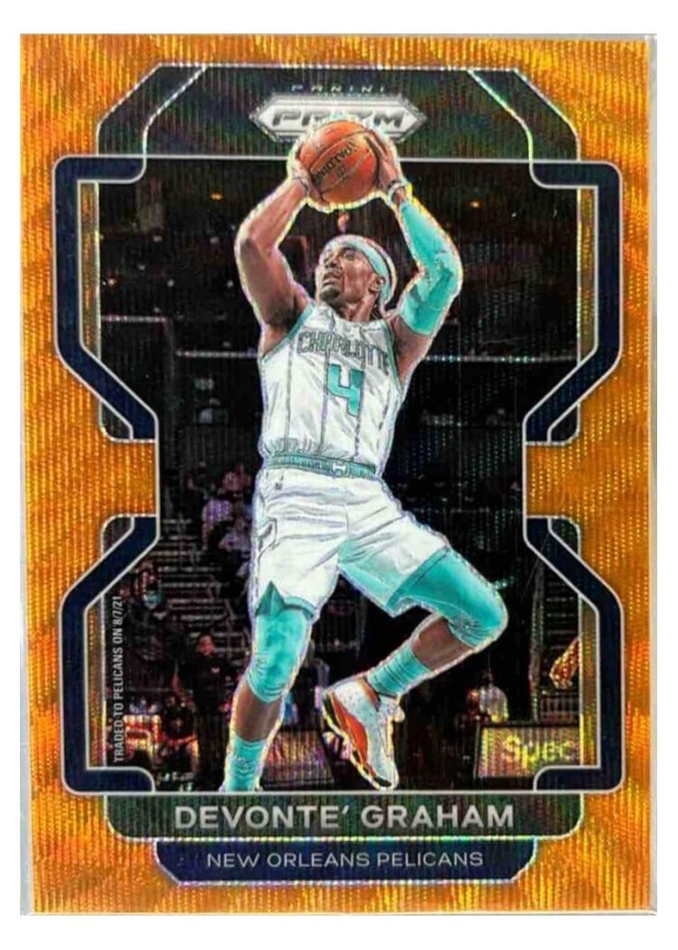 2021-22 Panini Prizm Base Set Devonte' Graham #184 card