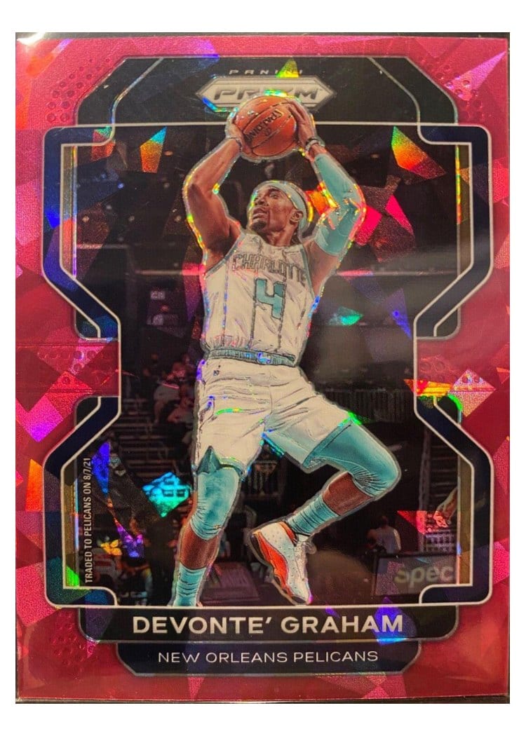 2021-22 Panini Prizm Base Set Devonte' Graham #184 card