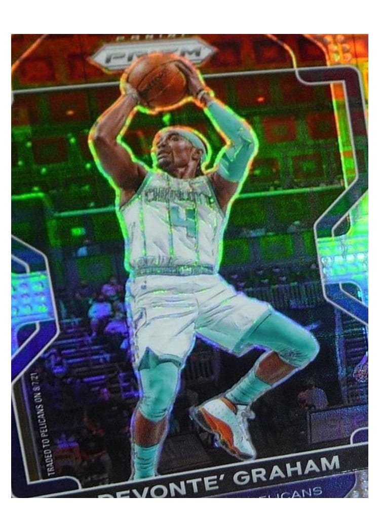 2021-22 Panini Prizm Base Set Devonte' Graham #184 card