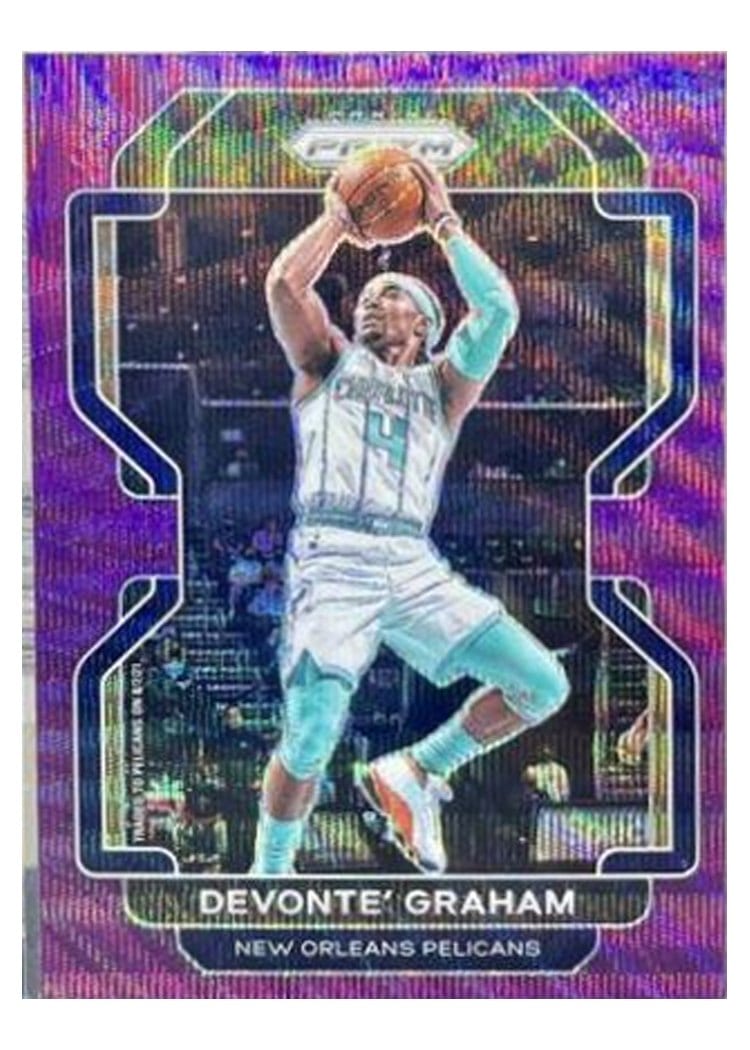 2021-22 Panini Prizm Base Set Devonte' Graham #184 card