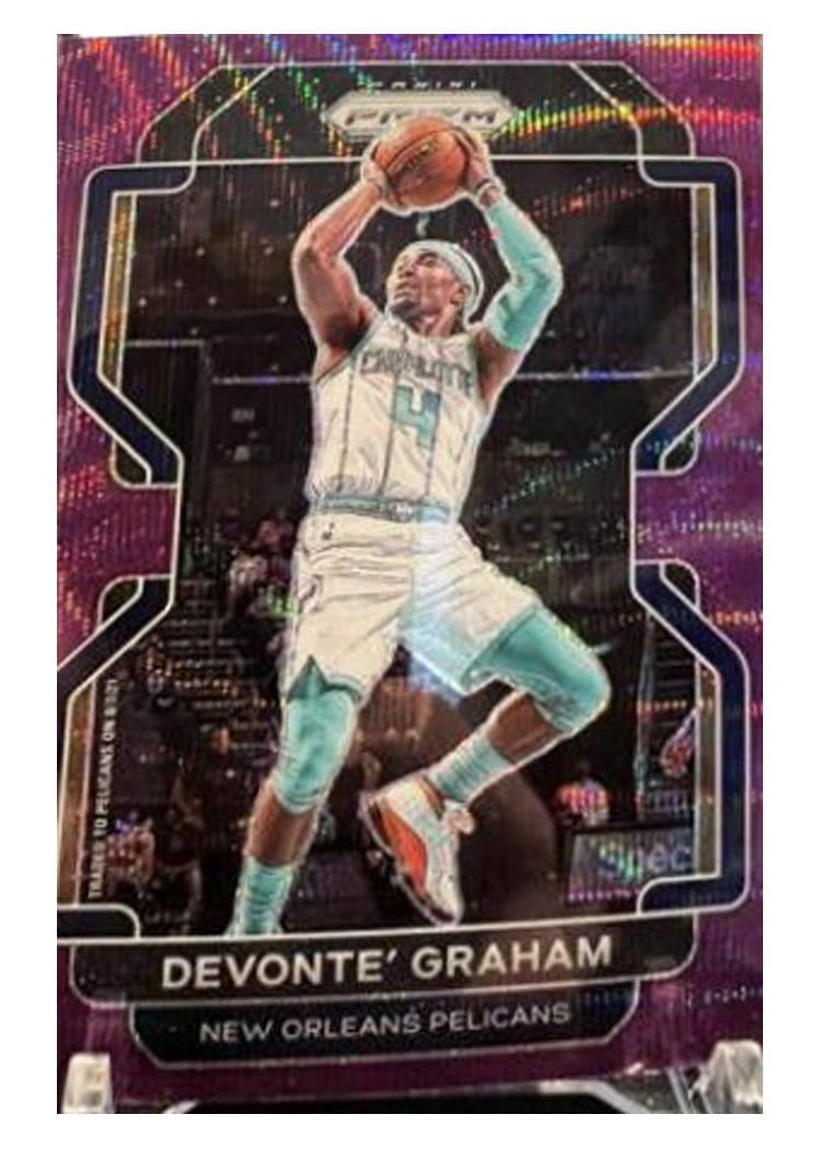 2021-22 Panini Prizm Base Set Devonte' Graham #184 card