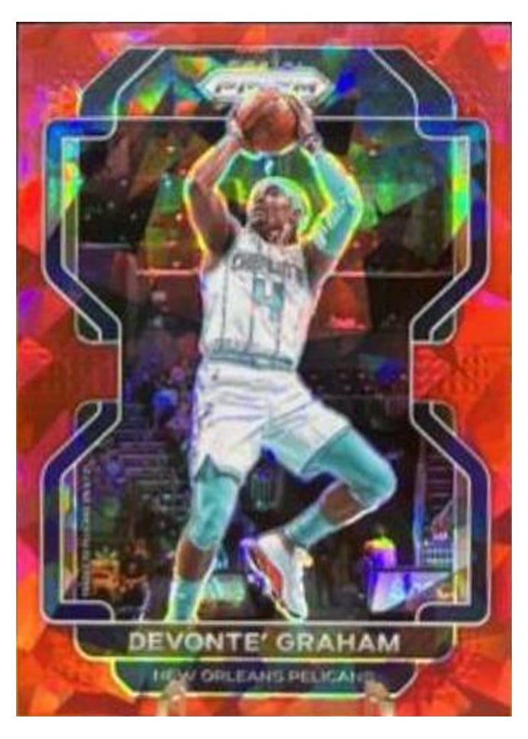 2021-22 Panini Prizm Base Set Devonte' Graham #184 card