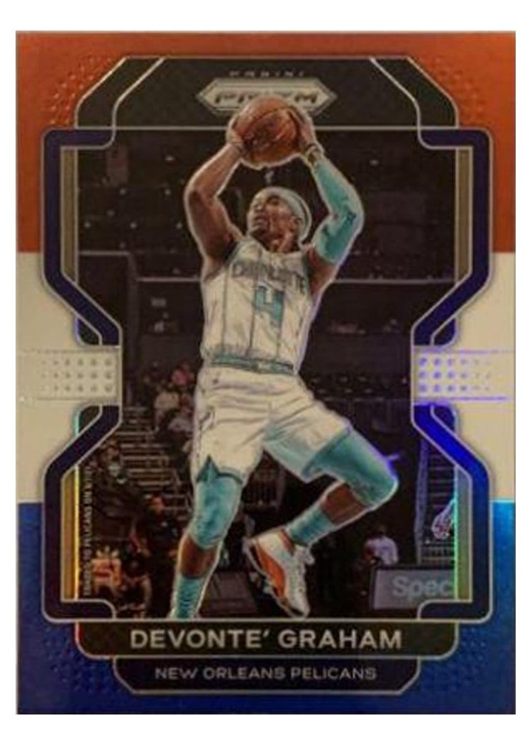 2021-22 Panini Prizm Base Set Devonte' Graham #184 card