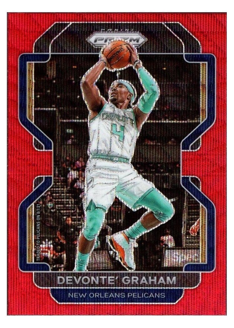 2021-22 Panini Prizm Base Set Devonte' Graham #184 card