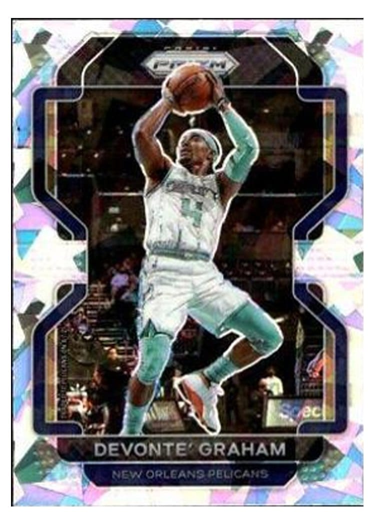 2021-22 Panini Prizm Base Set Devonte' Graham #184 card