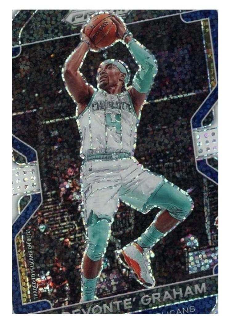 2021-22 Panini Prizm Base Set Devonte' Graham #184 card