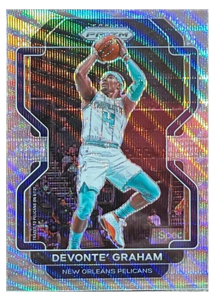 2021-22 Panini Prizm Base Set Devonte' Graham #184 card