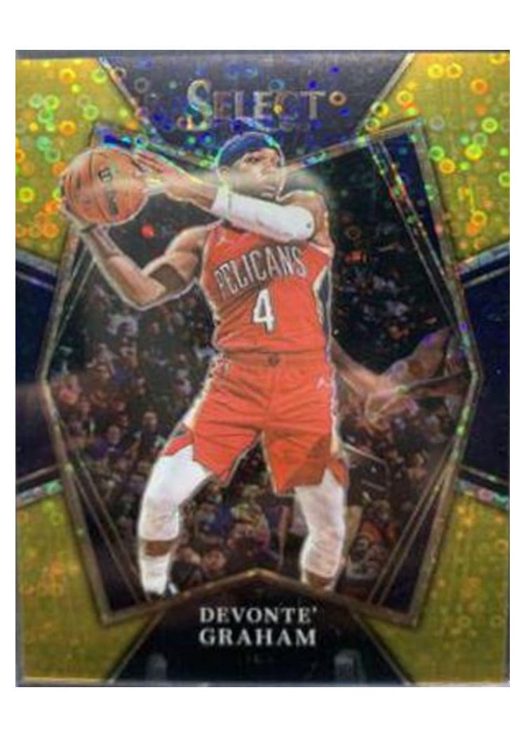 2021-22 Panini Select Base Set Devonte' Graham #168 card