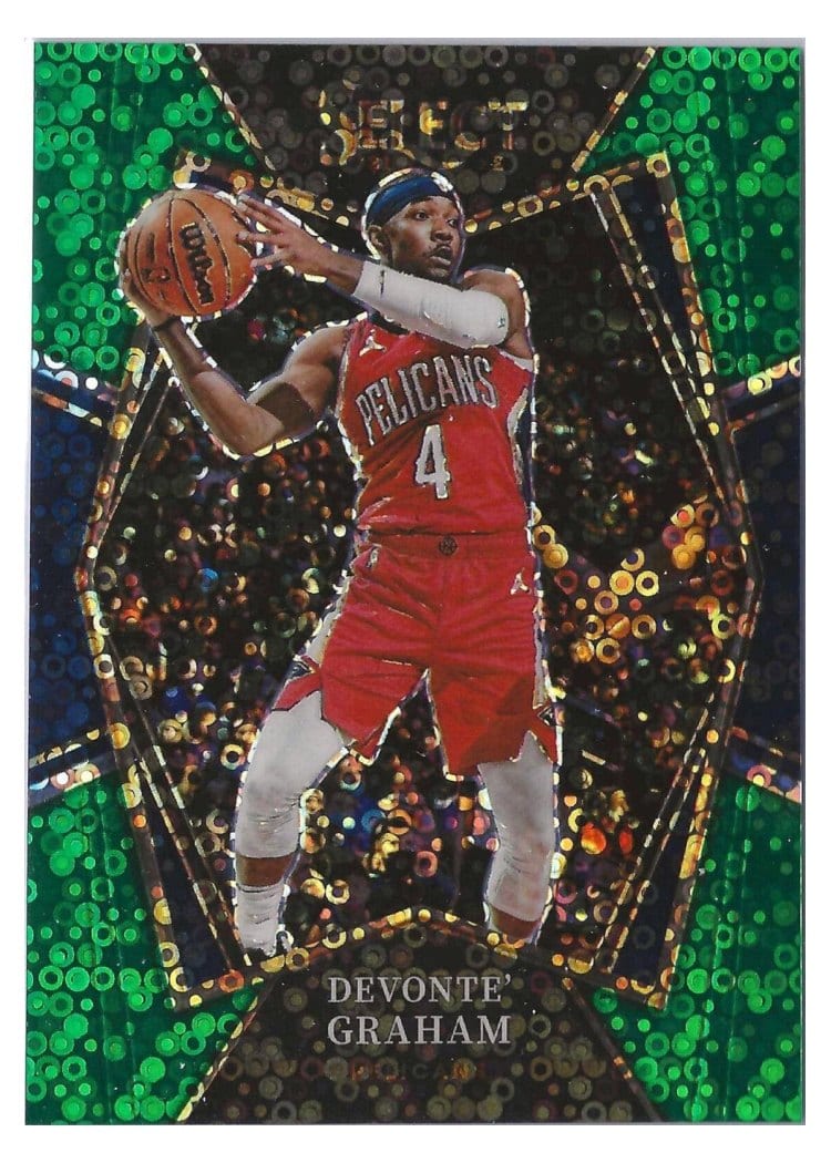 2021-22 Panini Select Base Set Devonte' Graham #168 card