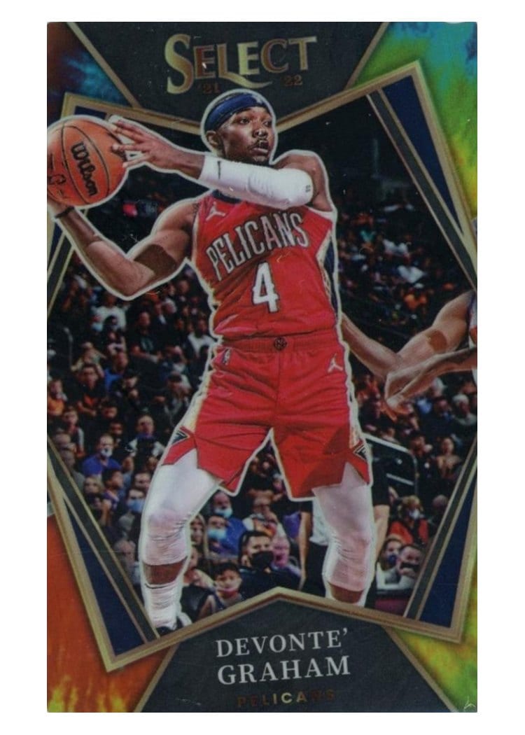 2021-22 Panini Select Base Set Devonte' Graham #168 card