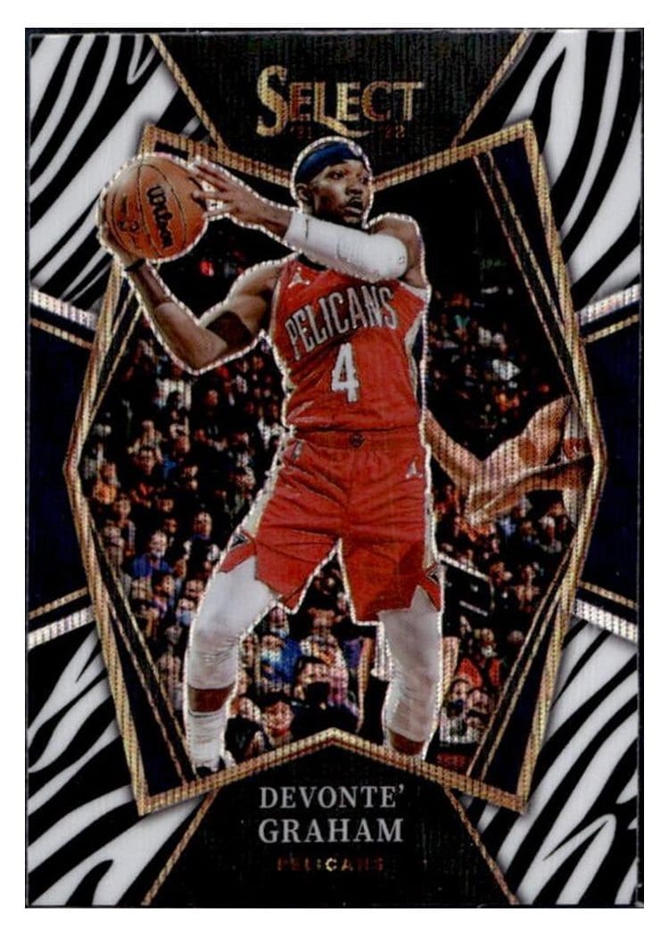 2021-22 Panini Select Base Set Devonte' Graham #168 card