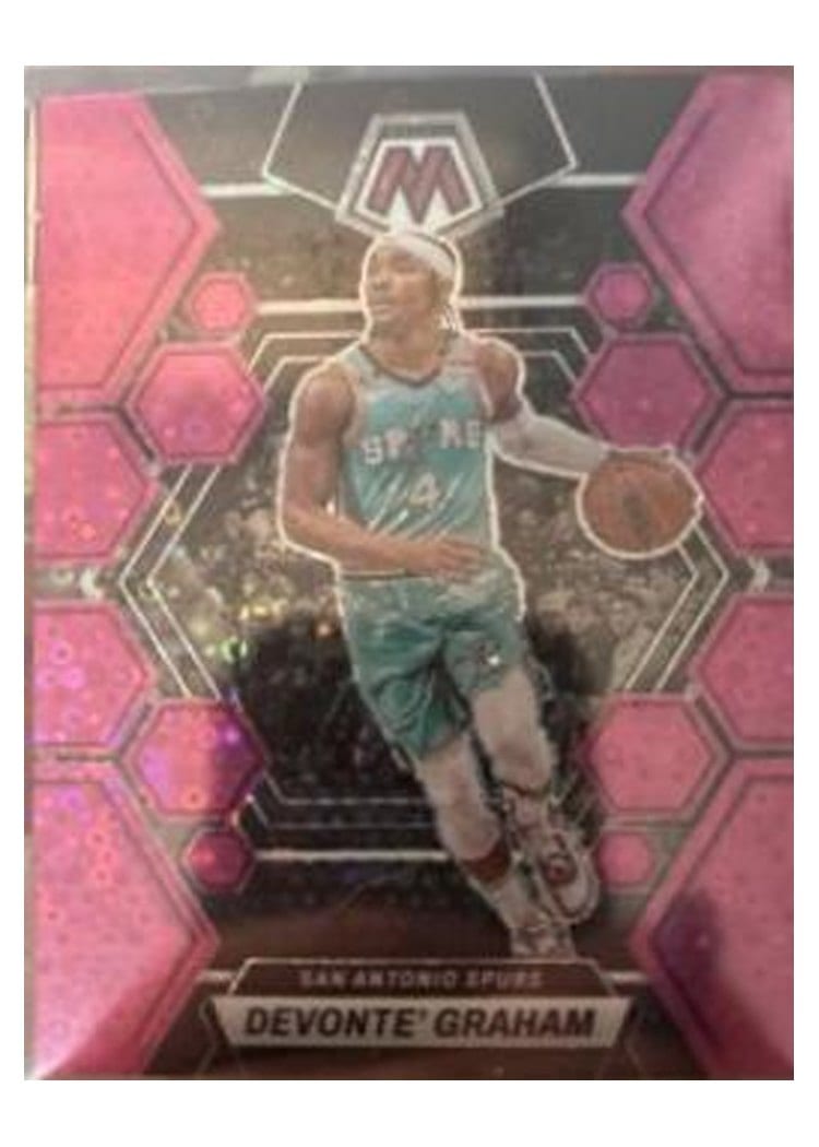 2022-23 Panini Mosaic Base Set Devonte' Graham #50 card