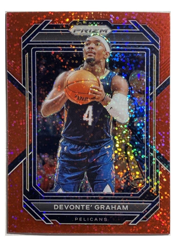 2022-23 Panini Prizm Base Set Devonte' Graham #218 card
