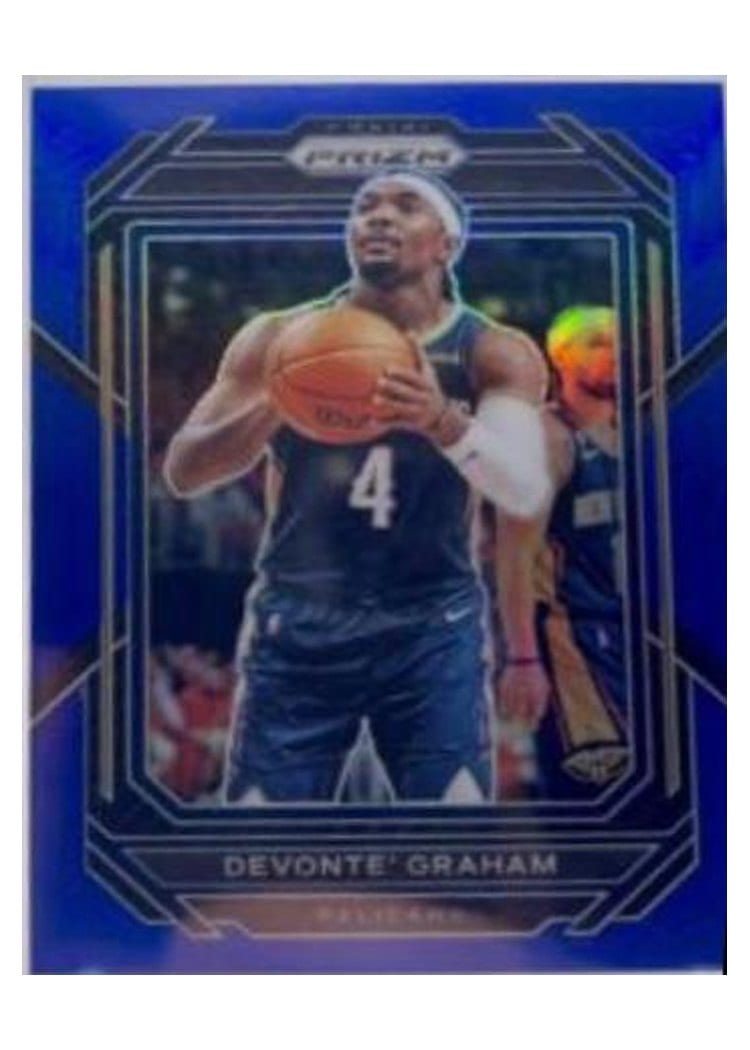 2022-23 Panini Prizm Base Set Devonte' Graham #218 card