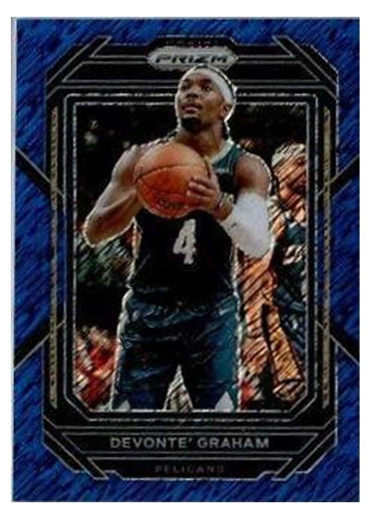2022-23 Panini Prizm Base Set Devonte' Graham #218 card