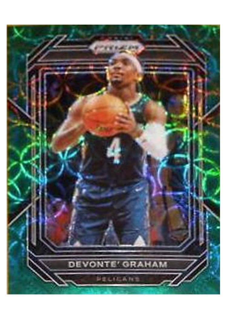 2022-23 Panini Prizm Base Set Devonte' Graham #218 card